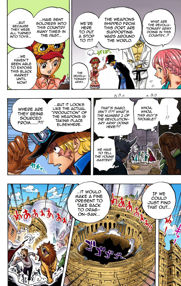 One Piece - Digital Colored Comics Chapter 744 14